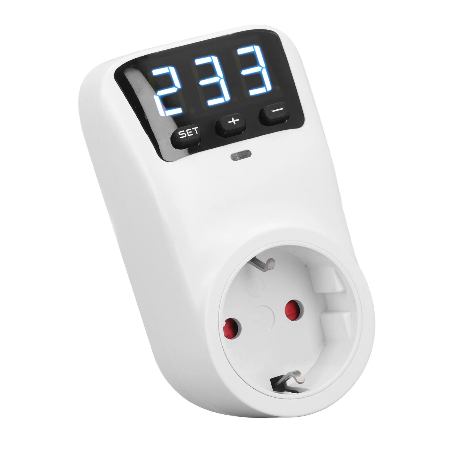 

Surge Protector Digital Display Voltage Protector Socket for Home Appliance Refrigerator Air Conditioner 16A 3680W