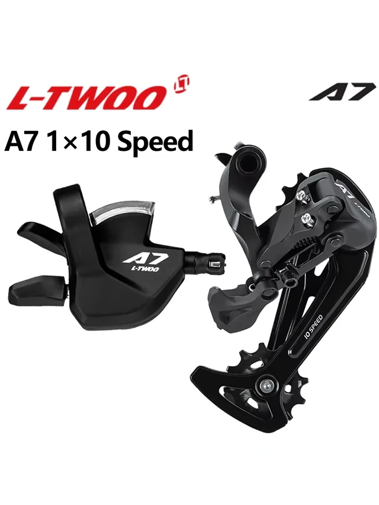 AliExpress LTWOO A7 1X10 Speed Derailleur Groupset 10S Trigger Shifter Aluminium Alloy MTB Bike 42T 50T Rear Derailleur Bicycle Parts