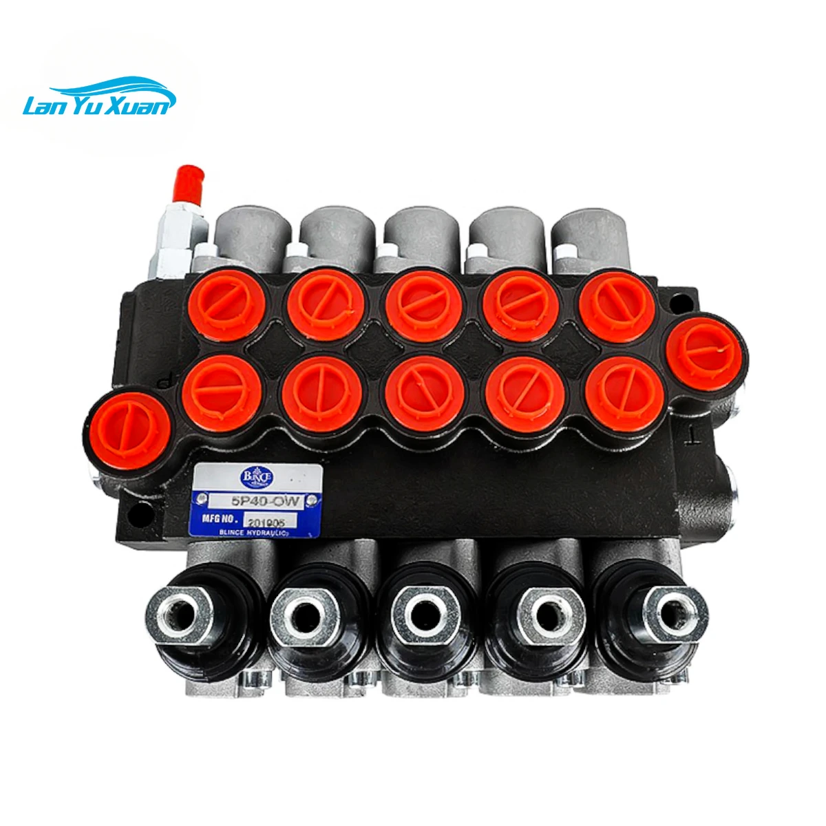 6P80 7P80 20GPM 21GPM Hydraulic Directional Control Valve 6 7 Spools for Tractors