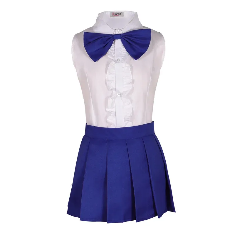 Hemixush Anime Cos Erza Scarlet Cosplay disfraz uniforme de fiesta conjunto completo traje de sirvienta