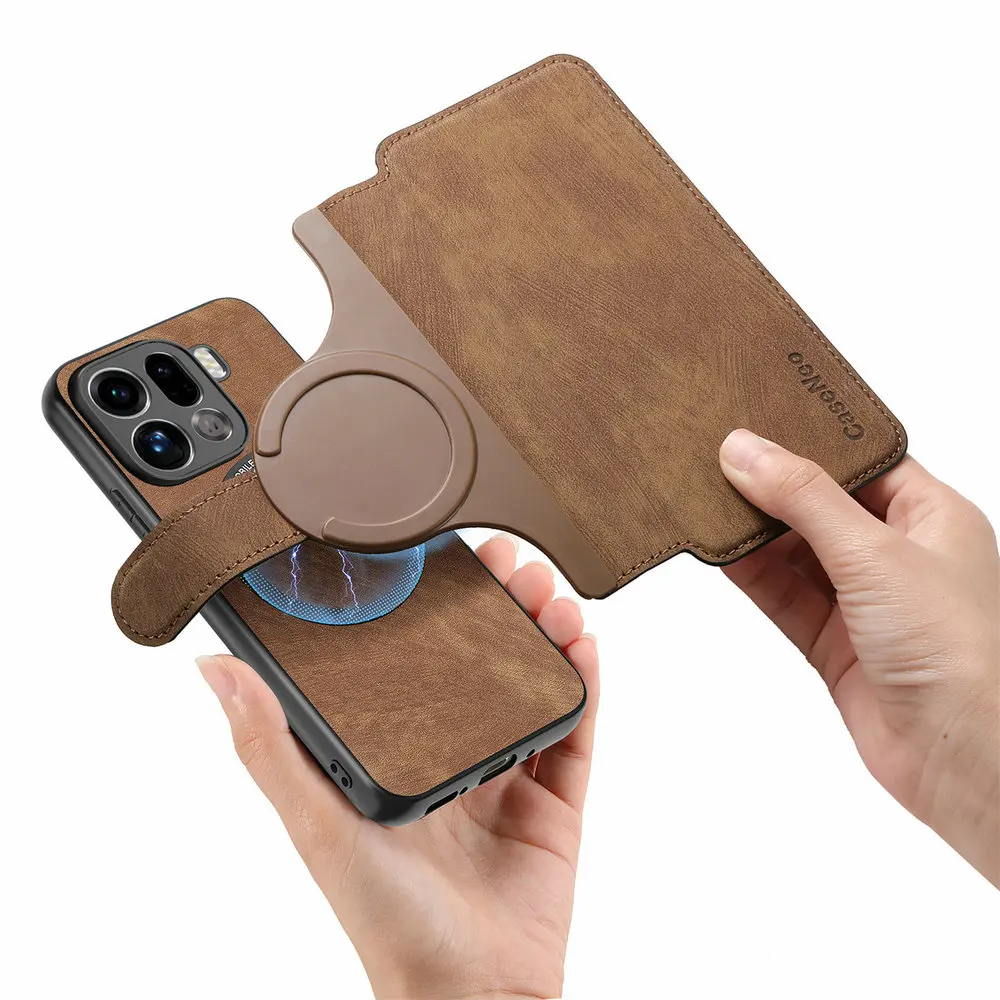 Finden X9 Pro X9 5G Luxus Fall Abnehmbare 2IN1 RFID Brieftasche Magnet Funda Für OPPO Finden X9 fall FindenX9 Pro 9X X9Pro Zipper Abdeckung