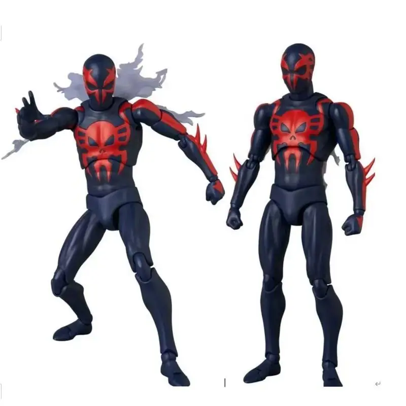 

Hot New 1/12 Comic Version Spider Man Mafex 239 Spider Man 2099 6-Inch Action Figure Model Toy Children'S Gift Collectibles