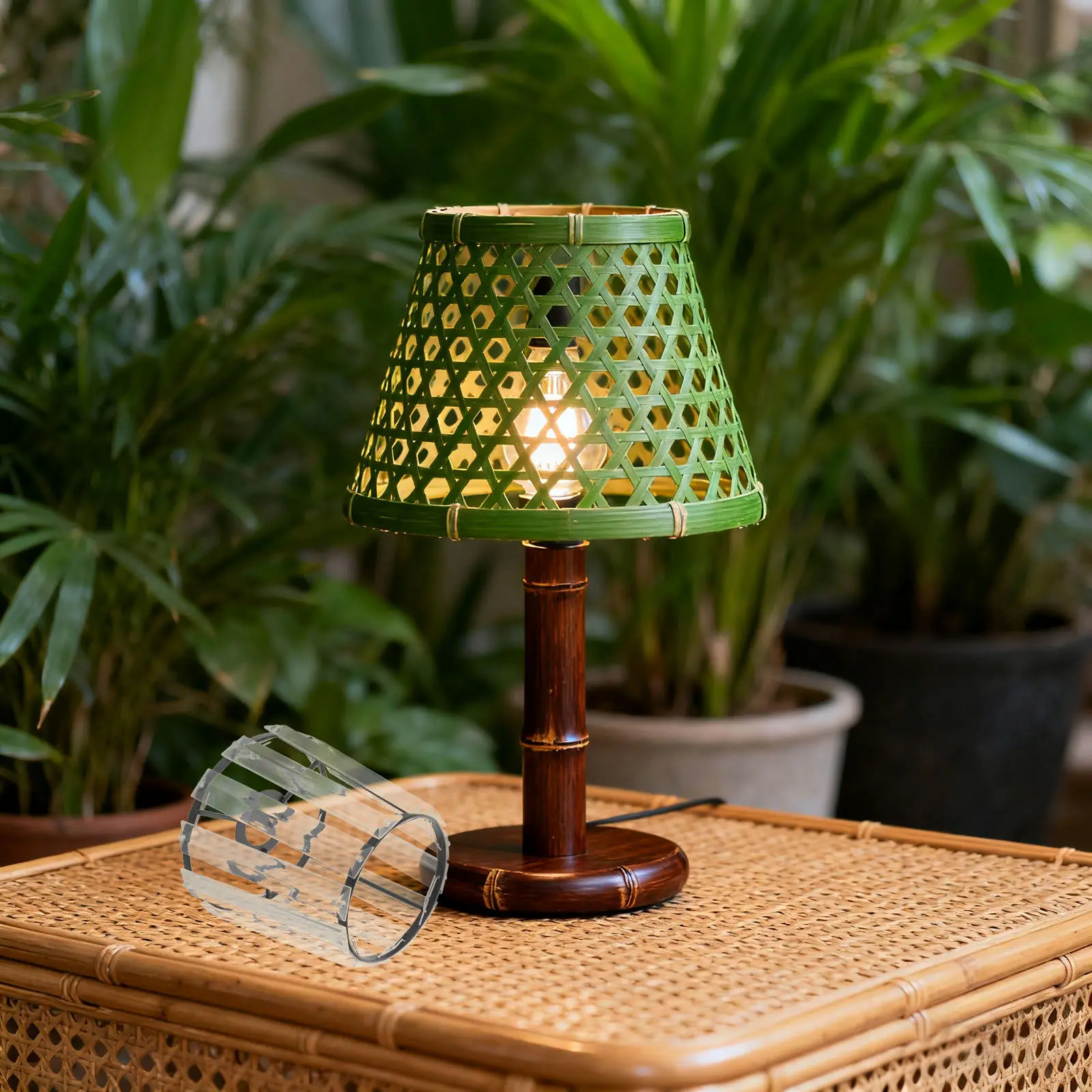 Crystal Glass Lamp Shade Replacement E14 Black Decorative Clip on Light Cover Bulb Guard Wall Sconce Living Room Bedroom