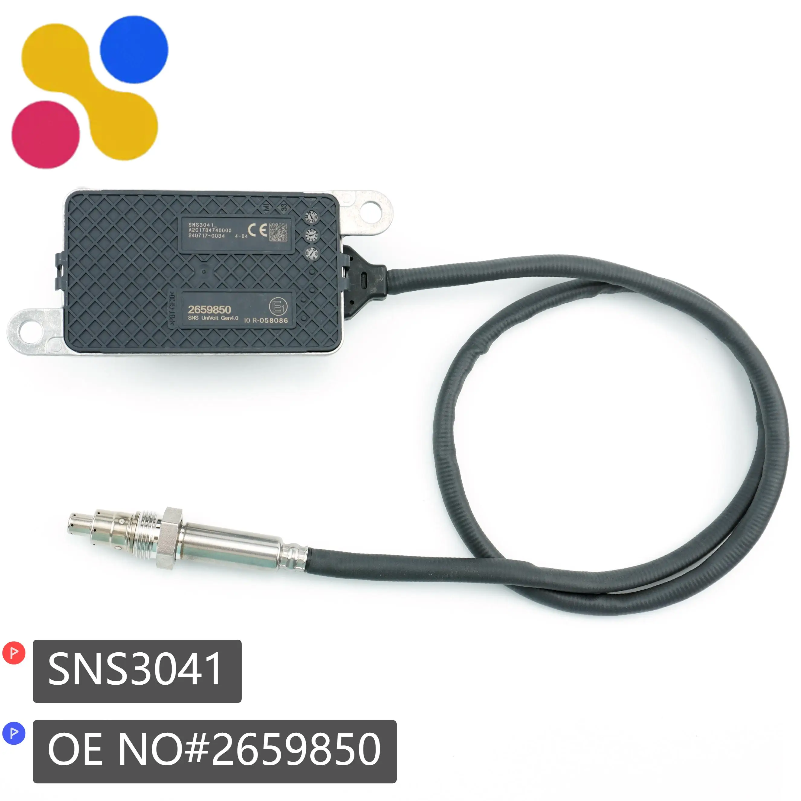 

2659850 SNS3041_ Nitrogen Oxygen 24V Nox Sensor for SCANIA Trucks SCE 2659850 EURO6 NOx Sensor SNS3041 24V