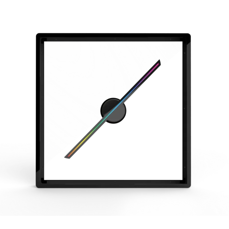 3D Hologram Fan Projector Desktop 8GB 224 LED HD Advertising Holographic Display APP Control for Shopping Malls Party Bars