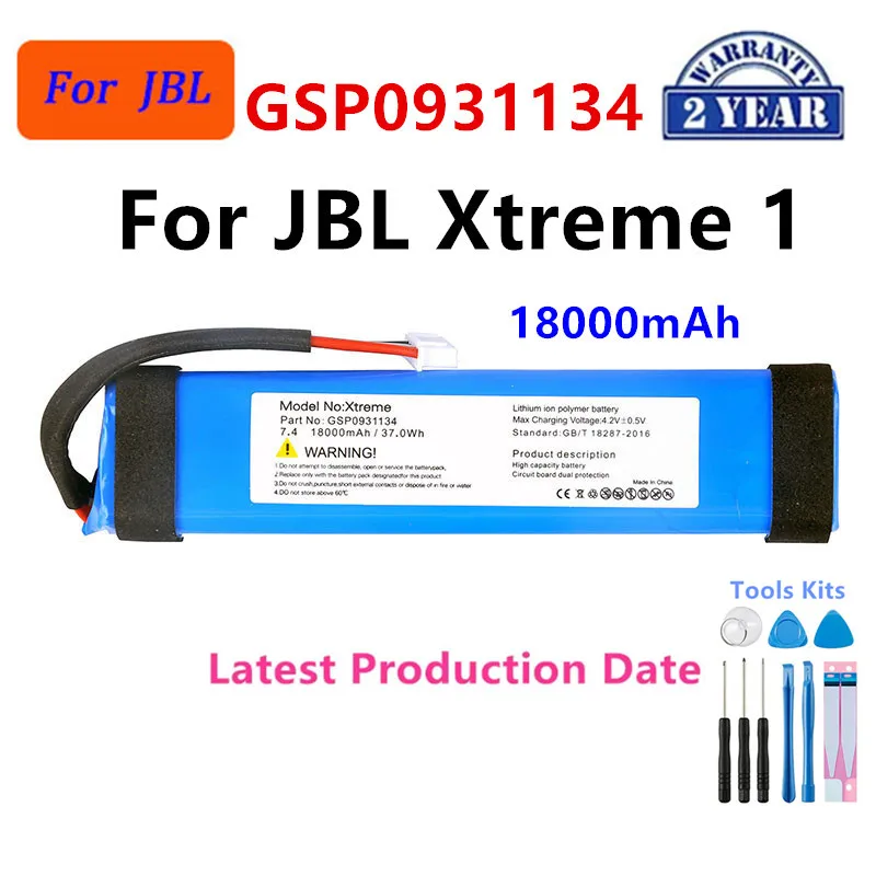 

Original GSP0931134 18000mAh For JBL xtreme1 extreme Xtreme 1 Bluetooth Wireless Speaker Replacement Battery.