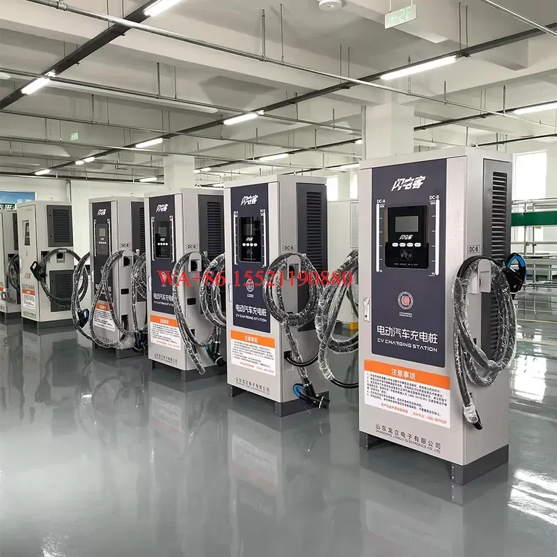 WMWMNU 60kw 120kw 160kw 240kw 320kw DC Fast Charging Pile Commercial Industrial DC EV Charger Station with LCD Screen