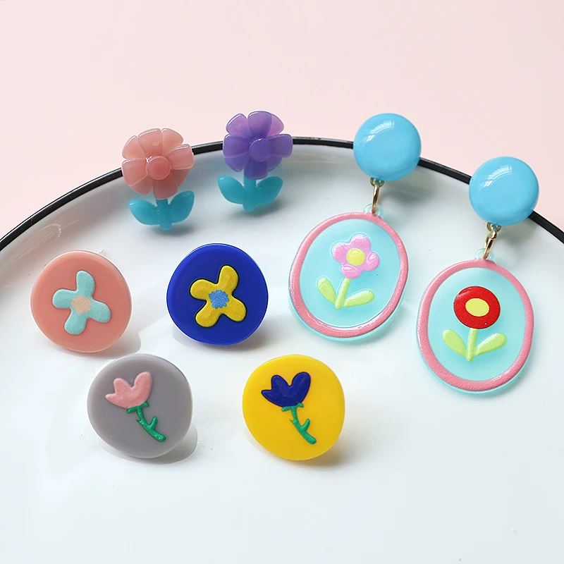 1-шт-Очаровательные-универсальные-геометрические-цветочные-тюльпаны-серебряные-штифты-s925-материалы-для-самостоятельного-изготовления-ювелирных-украшений-аксессуары-для-серег-материалы-для-рукоделия