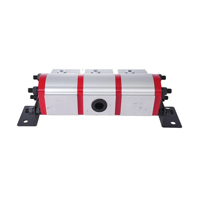High Precision Ryan FMA Series Hydraulic Rotary Gear Flow Divider 3-way Synchronous Gear Motor 2 4 6 Sections Cylinder -40C