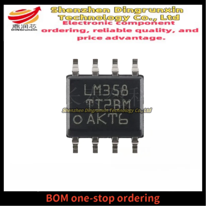 LM358DR Original Genuine LM358 Operational Amplifier Surface Mount SOP-8 TI Integrated Circuit Road chip IC