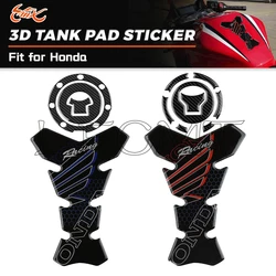 3D Fuel Gas Tank Cap Protector Sticker Tankpad Decals Fit for Honda HRC CBR250RR CBR1000RR CBR 1100 1000 900 400 600RR 650R 500R