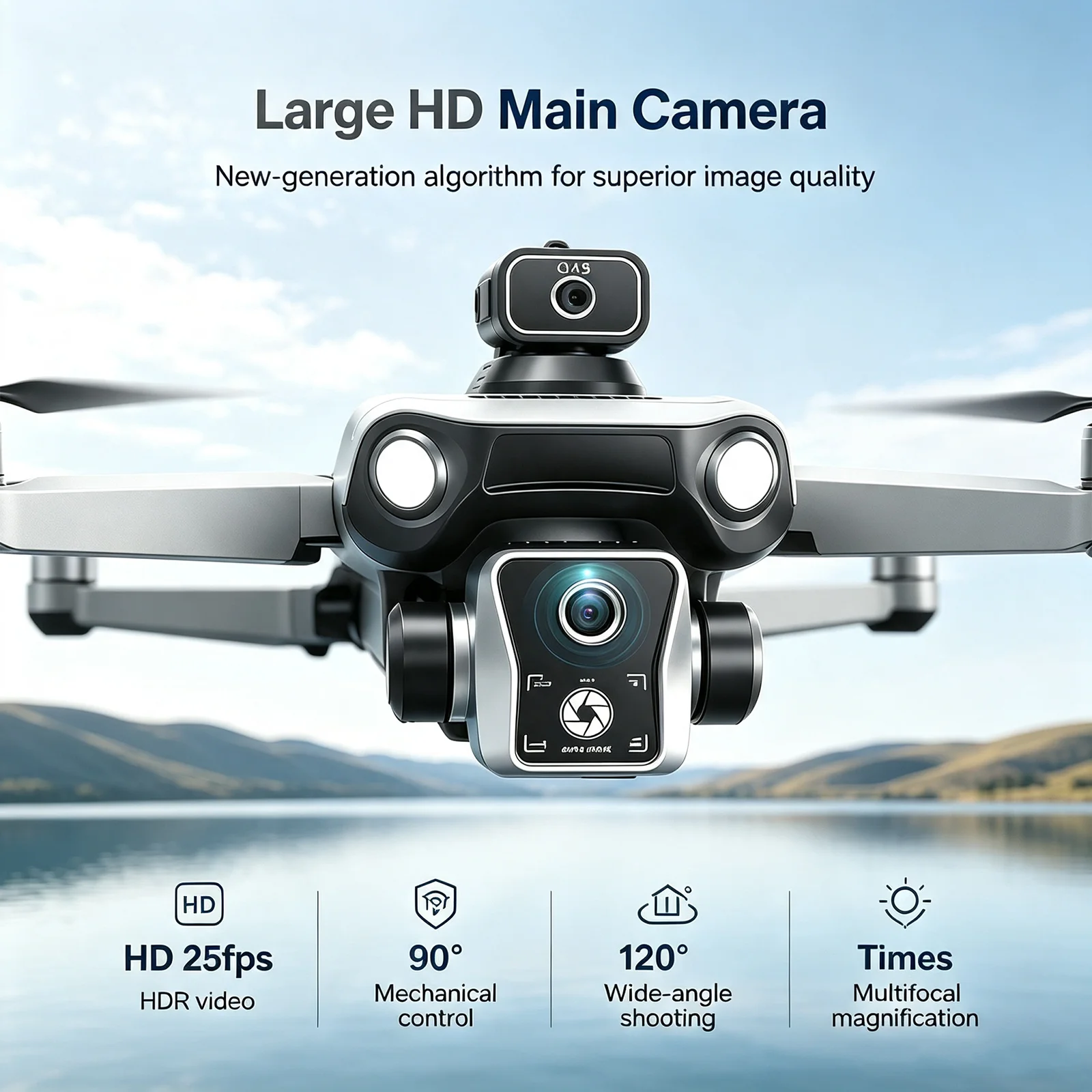 K19 MAX 4.3 inch Screen RC Drone Professional 4K HD Dual Camera UAV Laser Obstacle Avoidance Brushless Motor Dron GPS Quadcopter