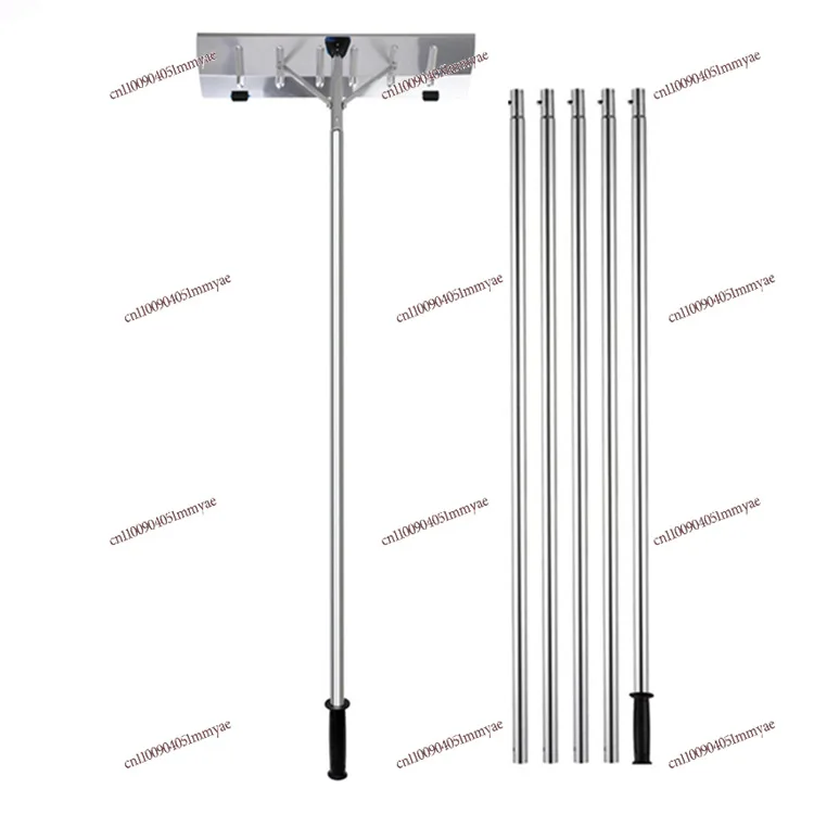 High-quality roof snow scraping aluminum alloy l, retractable snow scraper with wheels, light and durable