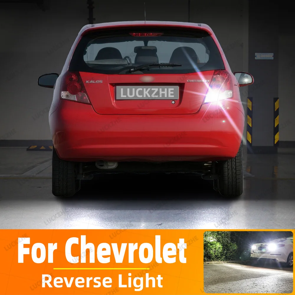

2Pcs P21W Led Reverse Light For Alive Evanda Kalos Lacetti Matiz Nubira Orlando Rezzo Minivan Spark BA15S Backup Reversing Lamp