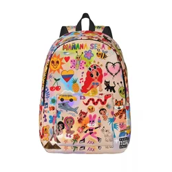 Karol G Manana zaino Boy Sera BonitoI 3D zaini morbidi poliestere Fun School Bags zaino da viaggio Design regalo di natale