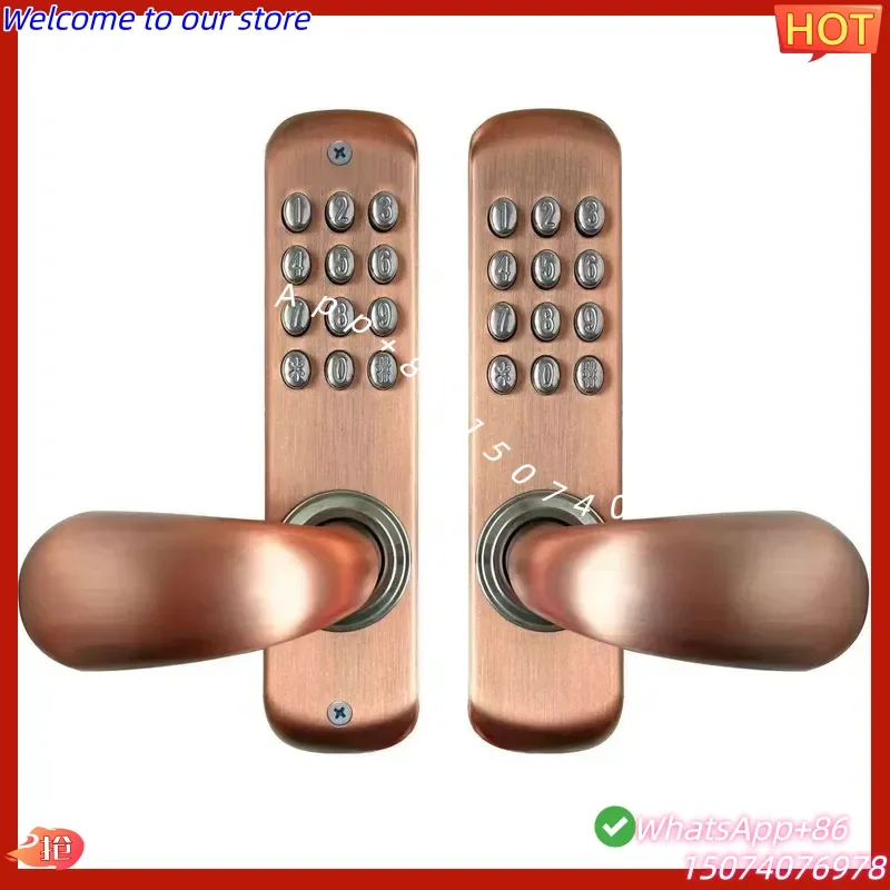 2026 Waterproof Stainless Steel Mechanical Code Lock for Wooden and Fireproof Doors