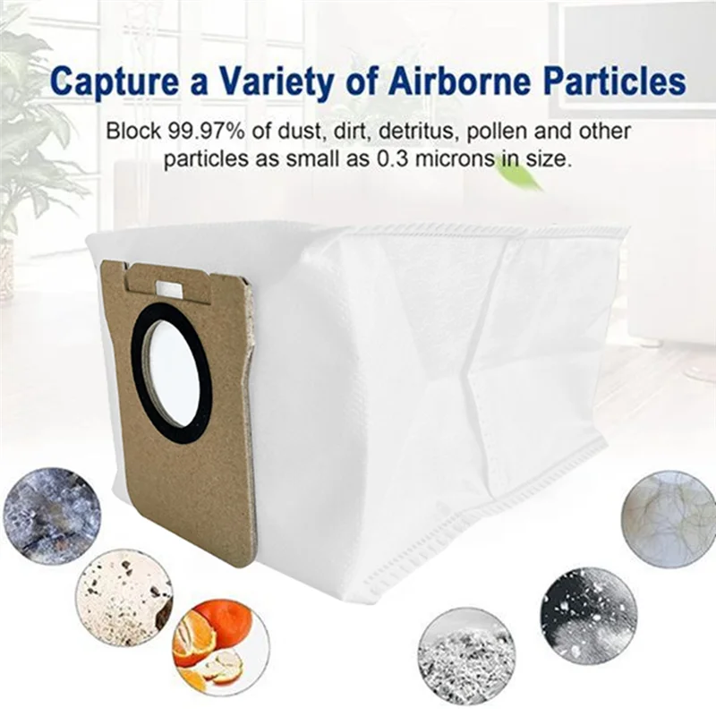 B98A-8PCS Dust Bag Fit Forxiaomi Mijia Omni M40 / D110CN Vacuum Cleaner Spare Part Accessories Kit