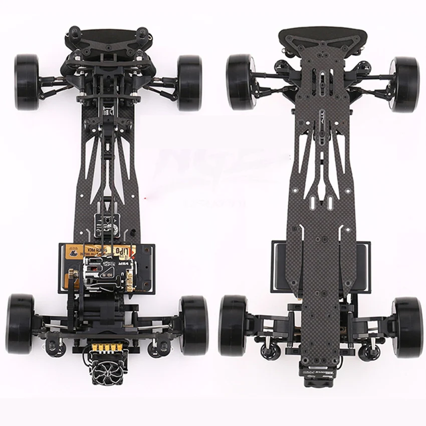 Toy Car NGE Professional 1/10 RWD RC Electric Remote Control Cars Drift Racing Kit Frame For Adult Children Boy Toys