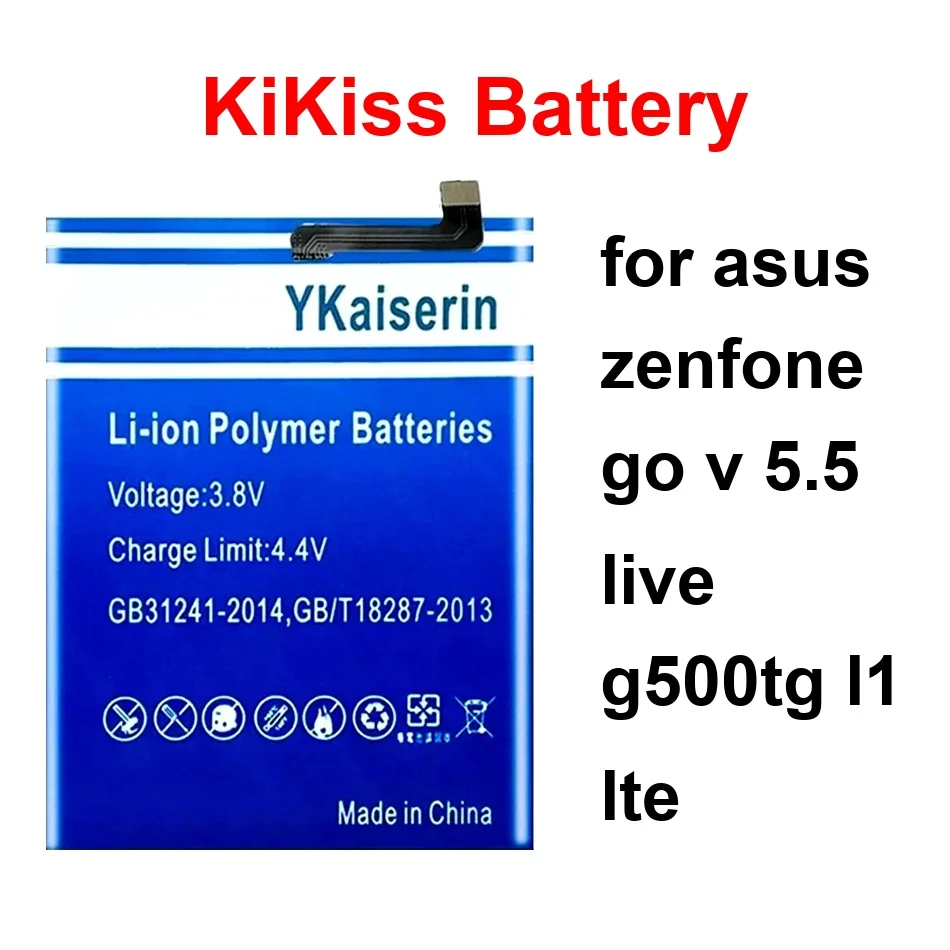 

Надежный аккумулятор для мобильного телефона C11P1709 C11P1506 C11P1702 3500-6000 мАч для Asus Zenfone GO V 5.5 Live G500tg L1 Lte