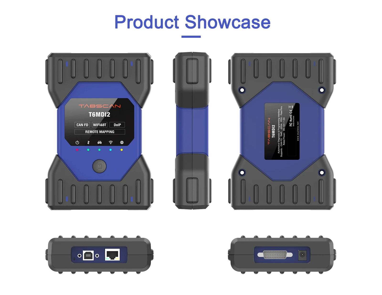 Eucleia TabScan T6MDI2 Diagnostic and ECU Coding Tool Support CAN FD & Dolp Protocols