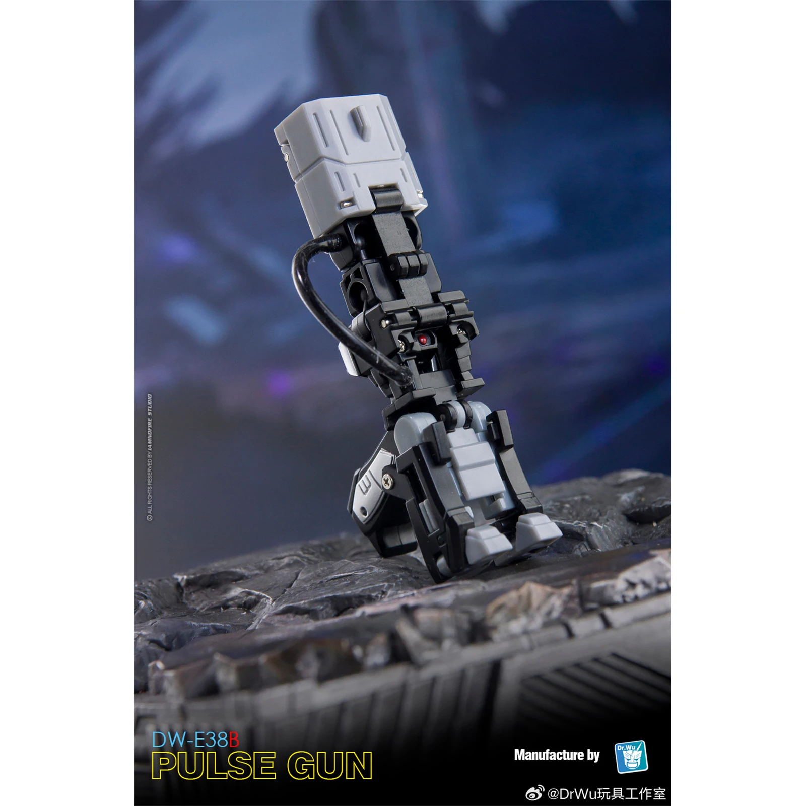 [Op voorraad met bonus] Dr. Wu Transformation DW-E39 Wielnaaf en Galaxy Pulse Gun DW-E38B Kleinschalige Mini Action Figure Speelgoed