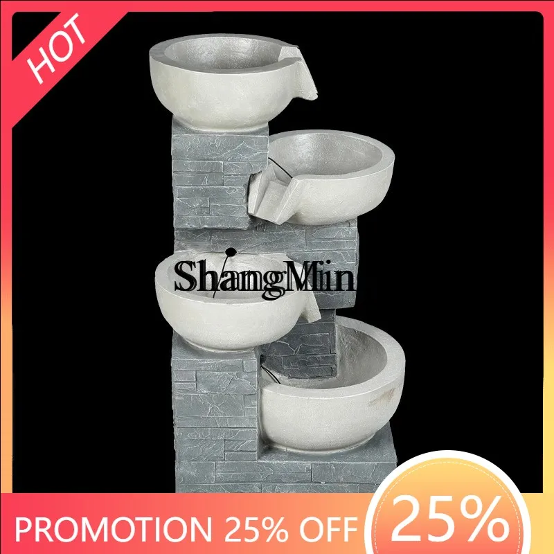 

CL ornament outdoor entrance balcony courtyard garden floor circulation pool landscape home decoration