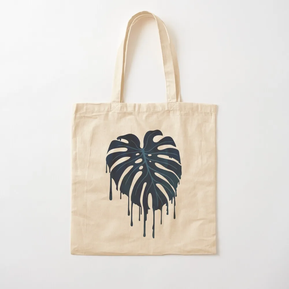 Monstera Melt (in Green) Tote Bag