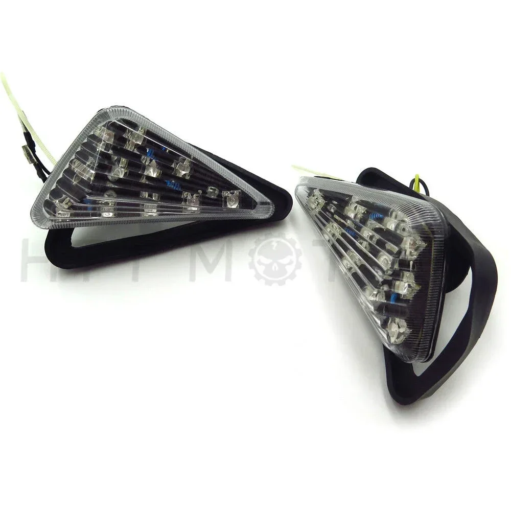 

Motorcycle Euro LED Flush Mount Turn Signal for Suzuki GSXR750 2000-2006，Kawasaki Ninja，Honda CBR 600 Yamaha YZF