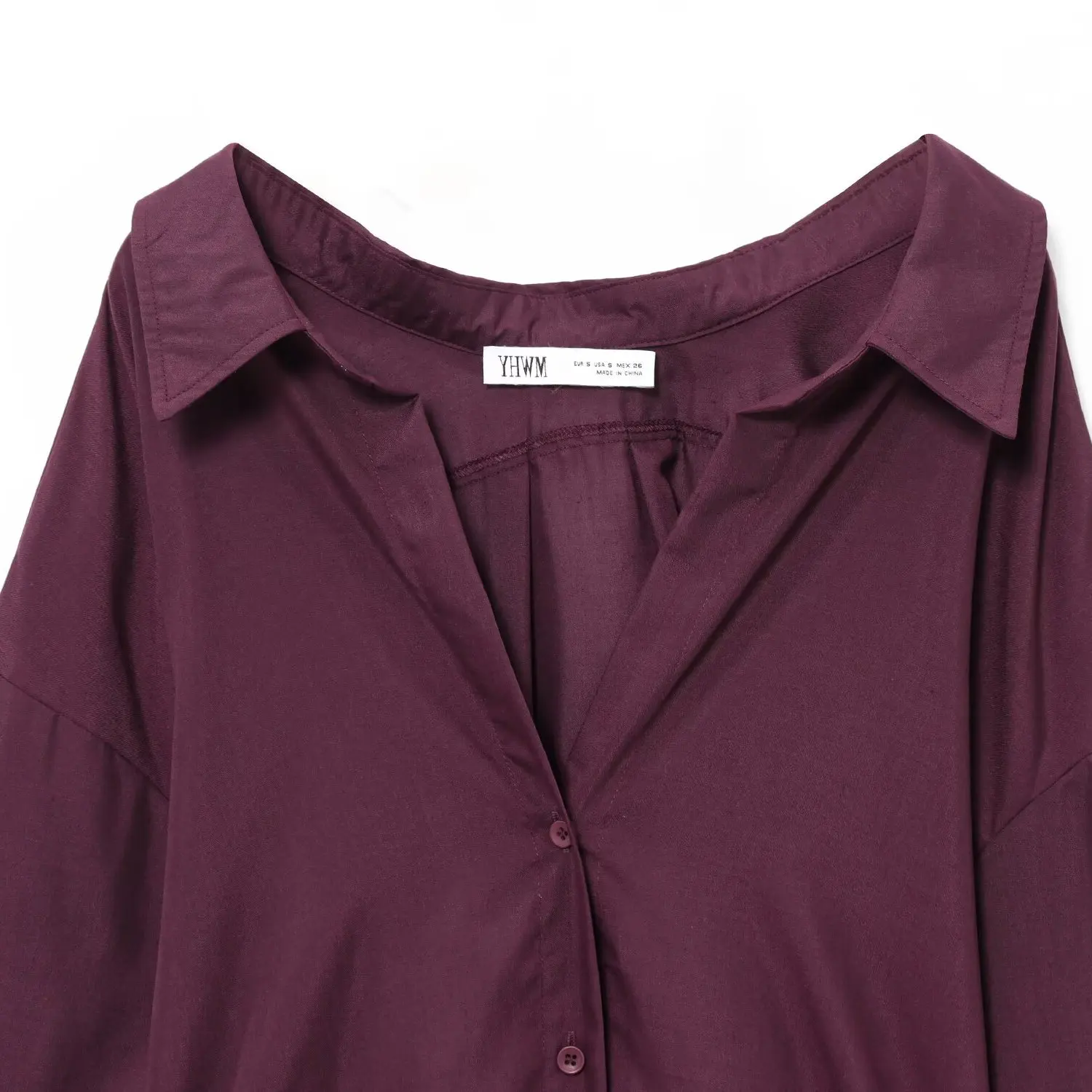 JNLEAOG 가을 신상 여성 패션 디자인 실크 셔츠 루즈핏 긴팔 브이넥 폴리에스터 섬유 변형 방지