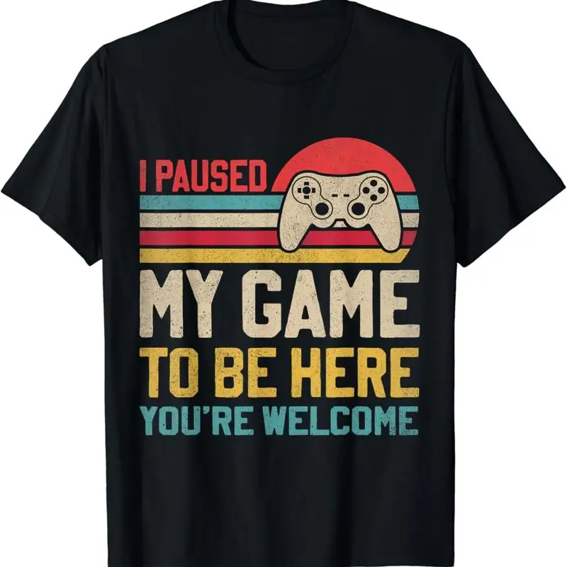 I Paused My Game To…