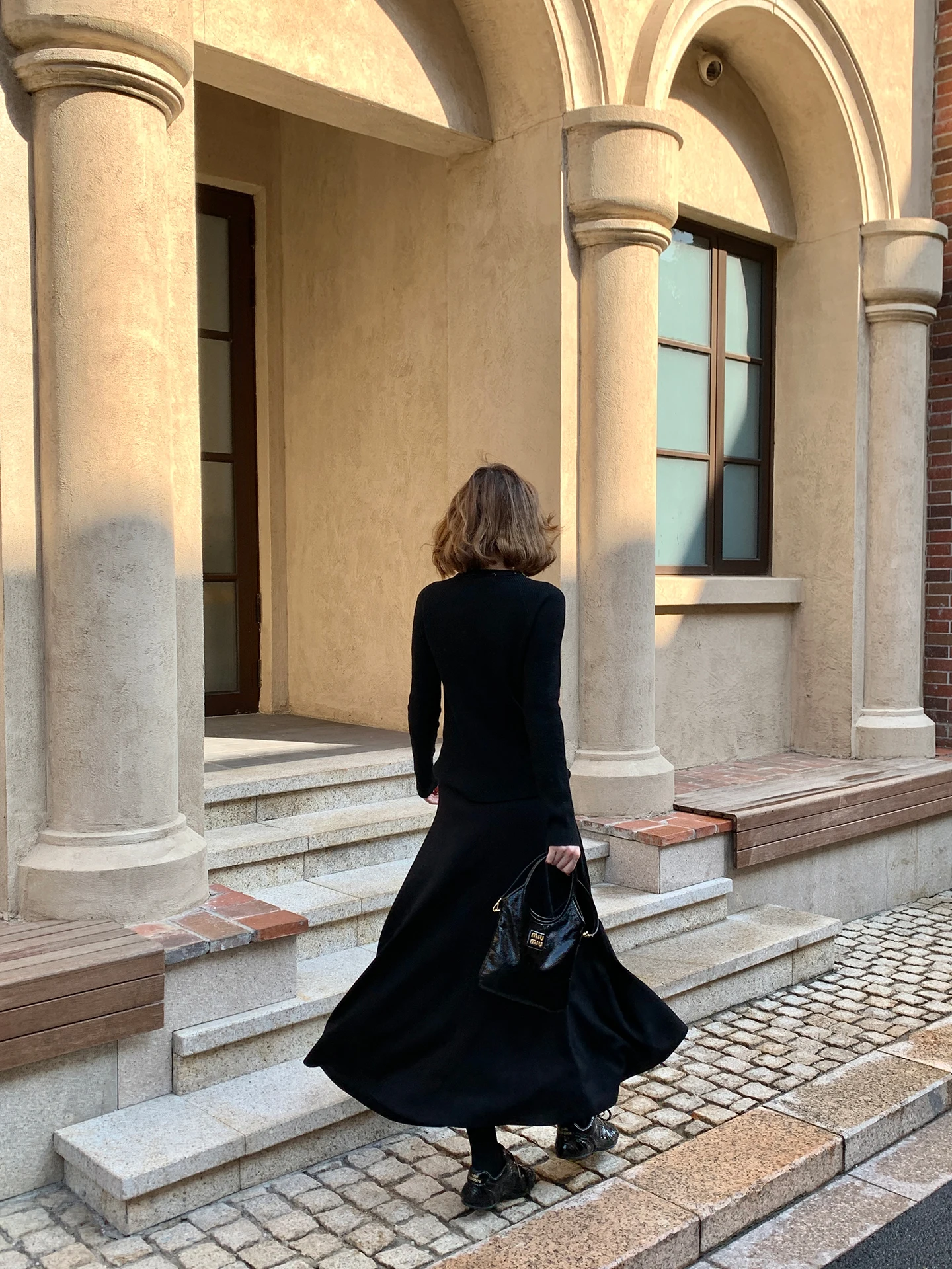 

Loose High Waist Wide Elastic Band Lazy Skirt Casual Style A-Line Long Dress Kernel Cosmos Brand Ladies' Premium Fashion