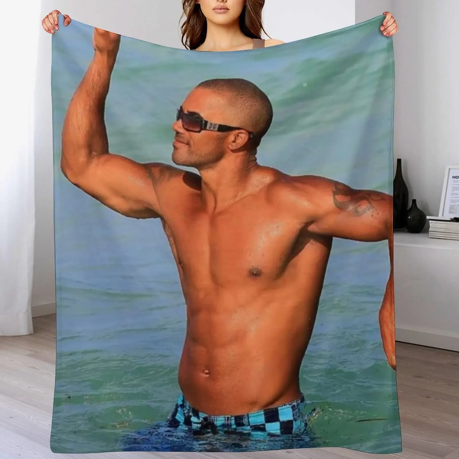 Shemar Throw Blanket manga Plaid Sofa Quilt Blankets