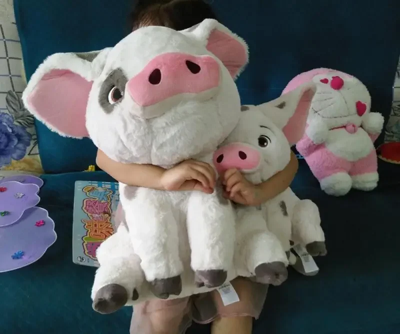 22cm Disney Moana Pet Pig Plush Toys Dolls Soft Cartoon Peripheral Plush Dolls Children Collection Birthday Christmas Gifts