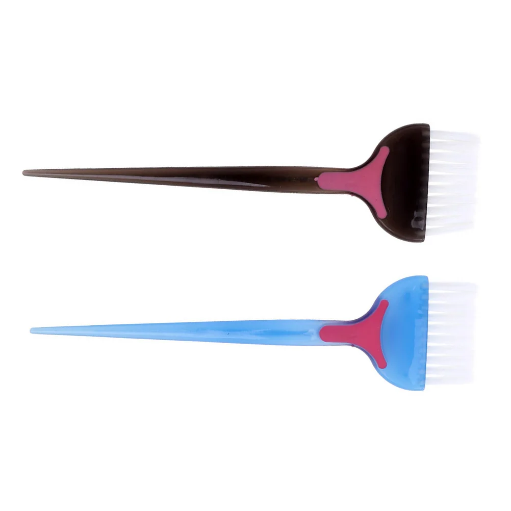 

4Pcs Hair Color Applicator Bristles Long Lasting Material Simple Stylish Convenient Carry Storage Hair Salon Brush