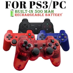 Controlador sem fio Bluetooth para Sony PS3, Gamepad de 6 eixos para Play Station 3, Joystick Remote Handle para Sony Playstation