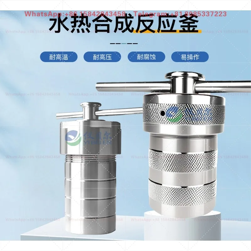 1000mL Threaded Hydrothermal Synthesis Reactor - Easy-to-Operate High-Temperature High-Pressure Digestion Tank