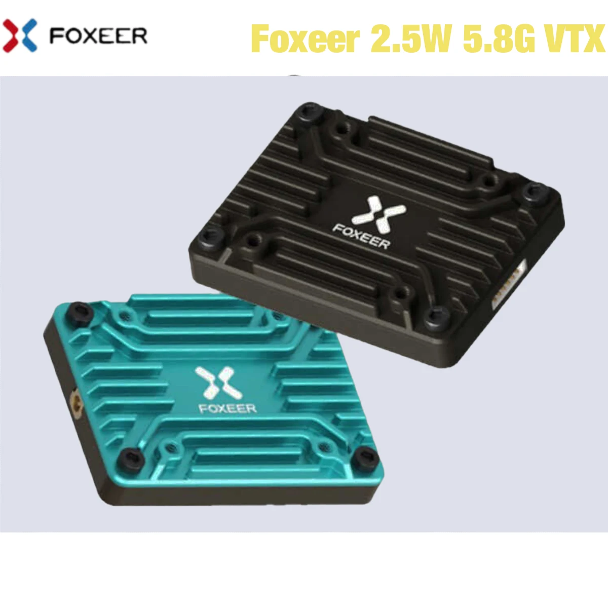 

Foxeer Reaper Extreme 2,5 Вт 5,8G 40CH Pitmode 25 МВт 200 МВт 500 МВт 1,5 Вт 2,5 Вт Регулируемый FPV VTX 2-8S 20X20 мм для FPV дальнего действия