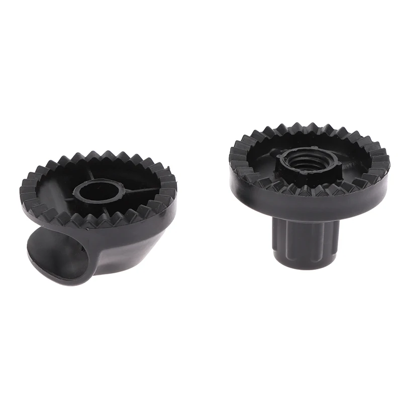 2Pcs Screws Fix Plastic Screws Reliable and Sturdy Black Plastic Screw Bolts for your For Garden Swing Chair Canopy