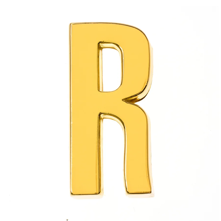 10pc letter R