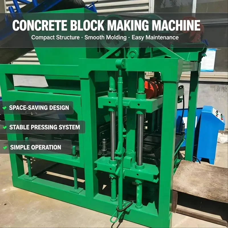 QT4-28 Concrete Block Making Machine and Block Make Machine Hollow Concrete Cement Brick Making Machine Sellers in