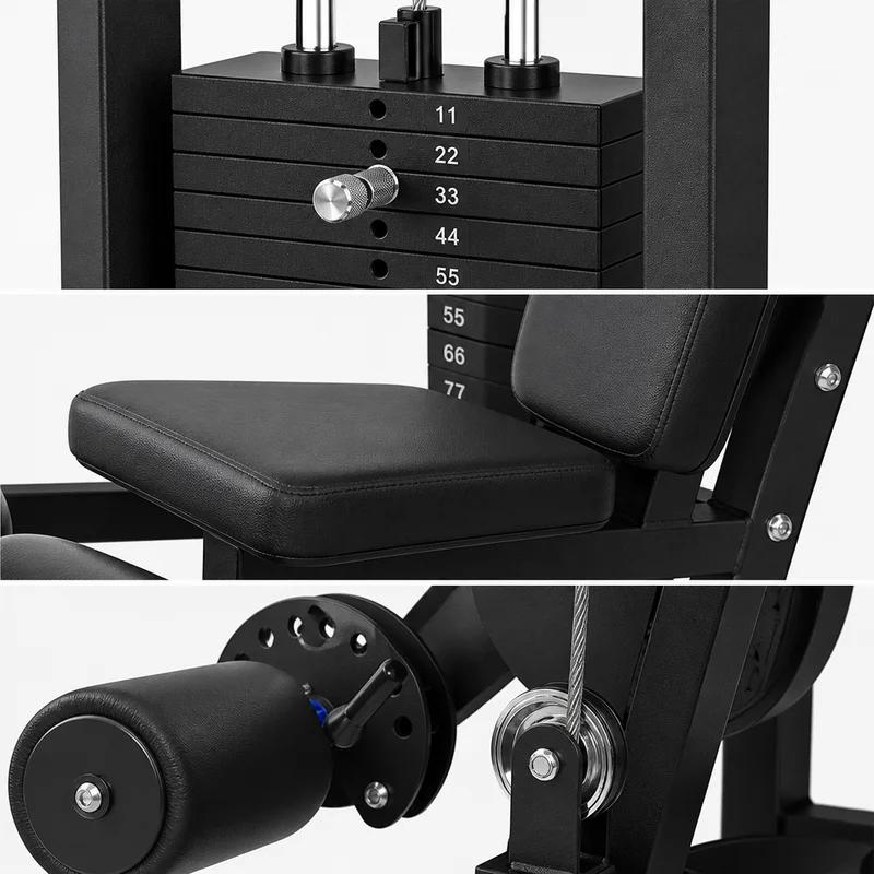2026 Commercial Leg Extension and Seated Leg Curl Machine Dual Function Leg Trainer Equipment for Gympromote sales