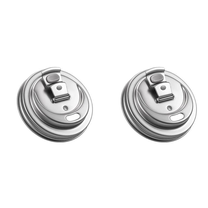 Stable Performance 2Pack Mason Jar Drinking Lids,Wide Mouth Mason Jar Sip Lid Accessories,Anticracking Leak Proof Seal Flip Cap
