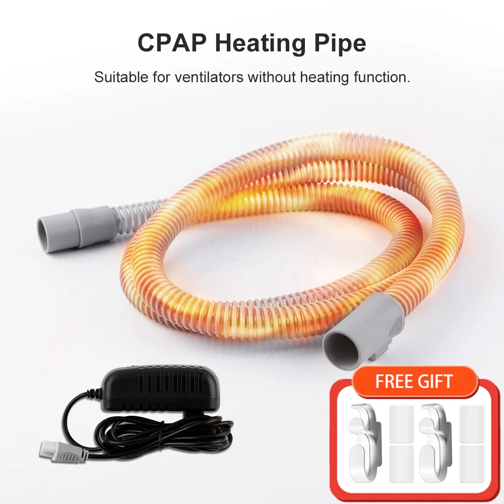 

Heated CPAP Replaceable Flexible Tubing Hose Reduce Breeding of Germs Hoses Compatible with CPAP Machines Health Accessories
