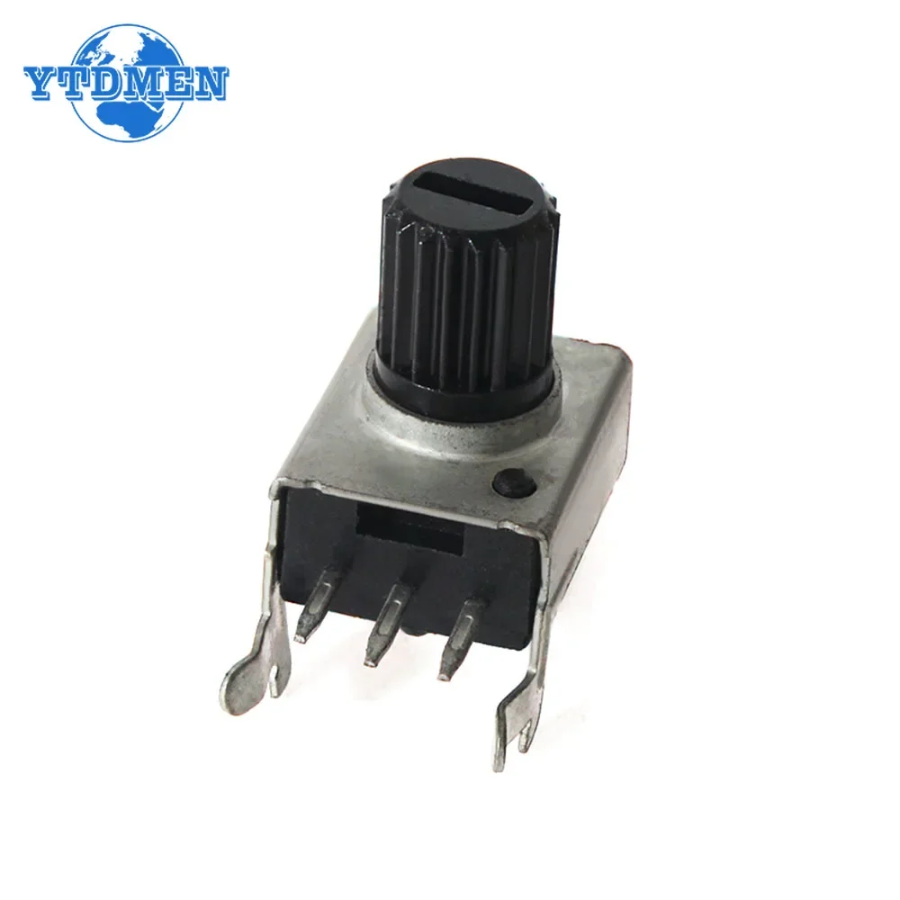 20PCS RV09 Potentiometer 0932 Adjustable Resistor Horizontal 7.5MM Potentiometers Kit 100K 10K 1K 20K 2K 500K 50K 5K