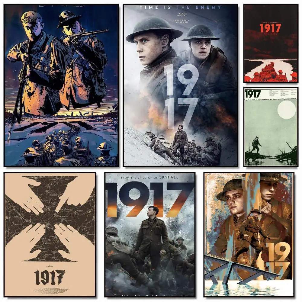 classic movie undefined-1917-undefined Painting Calligraphy Artwork for Home Bedroom Office Wall Decoration Gift