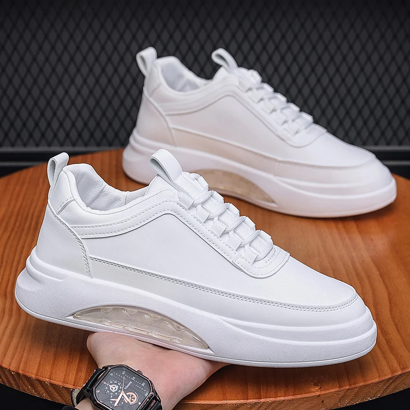 

Spring New Men's Shoes Trendy Versatile Casual Sports Shoes Men's Thick Bottom Lightweight Non-slip Breathable Shoes for Men