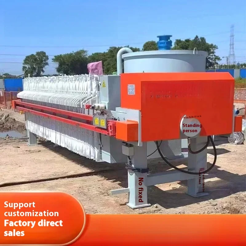 Industrial Filterpress China Pelat Pengolahan Limbah dan Frame Filter Press Industrial Plate dan Frame Filter Press