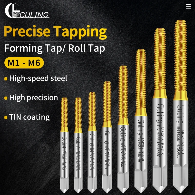 guling-1-ensemble-m1-m6-roulement-conique-en-acier-formant-rouleau-jeu-de-tarauds-kit-filetage-taraud-perceuse-8-pieces-m1-m12-m16-m2-m3-m4-m5-m6