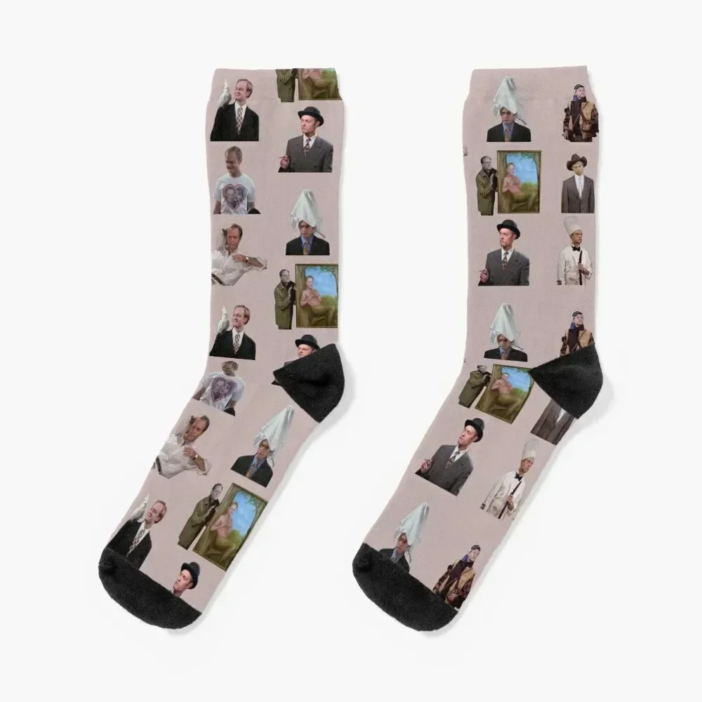 

Niles crane Socks Wholesale christmas gifts anti-slip men cotton high quality Socks For Women Men's