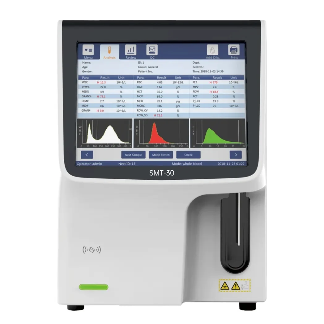 

Lab Hospital Clinical Analytical Instruments Biochemistry Analyzer Haematology/Blood/Hematology Analyzer 3-part 2 reagents